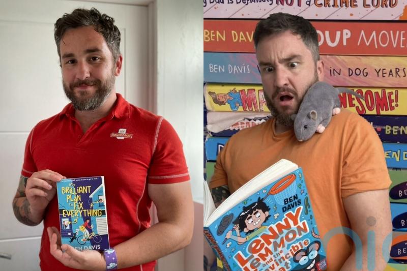 Postman whose morning rounds inspired him to write children’s books can have a ‘whole plot mapped out’ after a shift