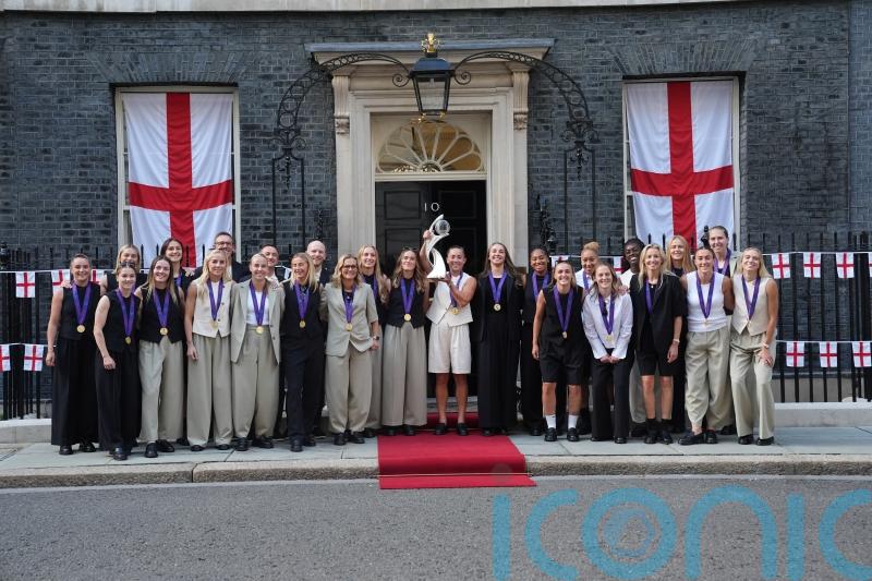 Lionesses enjoy late-night Euros celebrations in London ahead of Mall parade