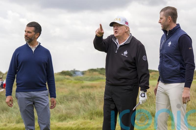Donald Trump flies back to US after five-day visit to Scotland