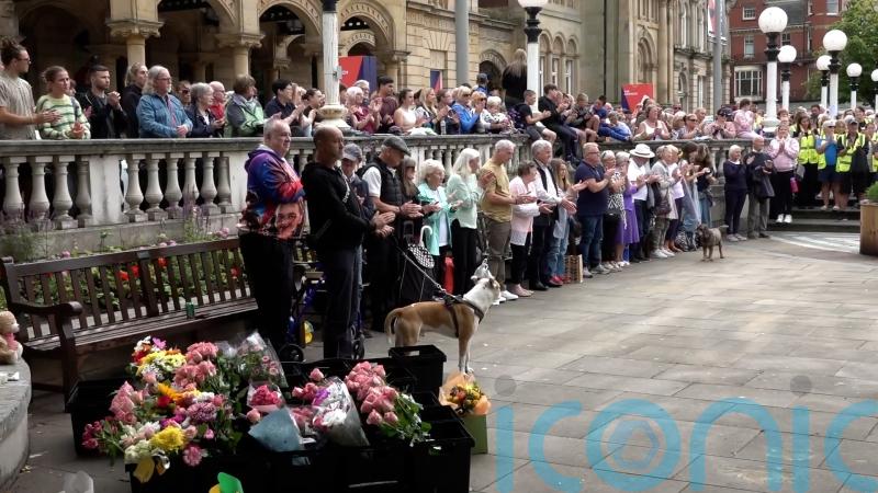 Southport falls silent to honour attack victims on first anniversary