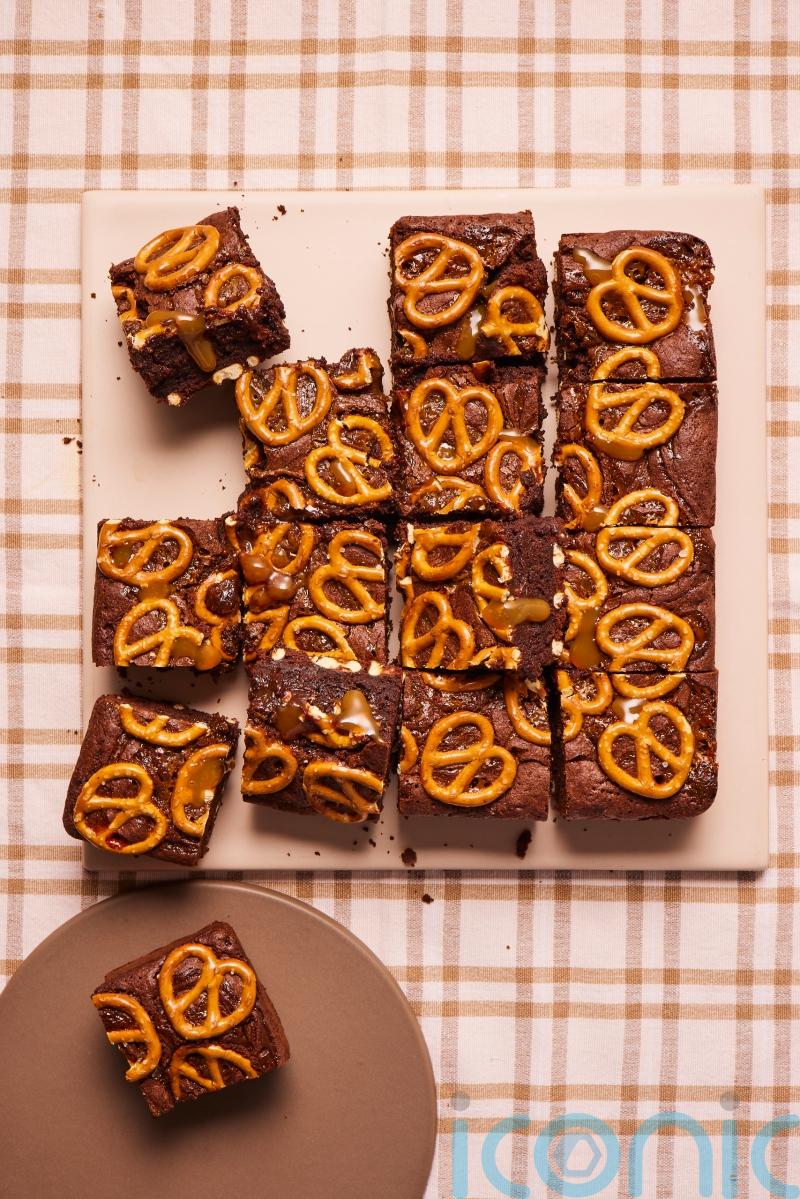 Jane Dunn’s salted pretzel brownies
