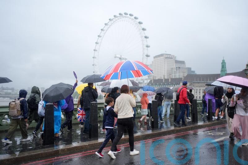 Heavy and thundery showers to hit parts of UK as thunderstorm warning activated