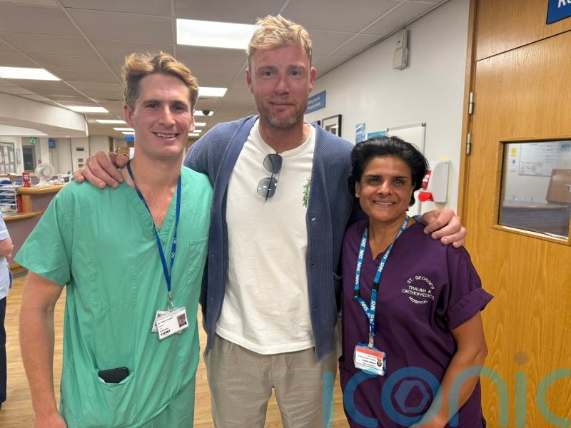 Andrew Flintoff hails NHS staff who cared for him after car crash