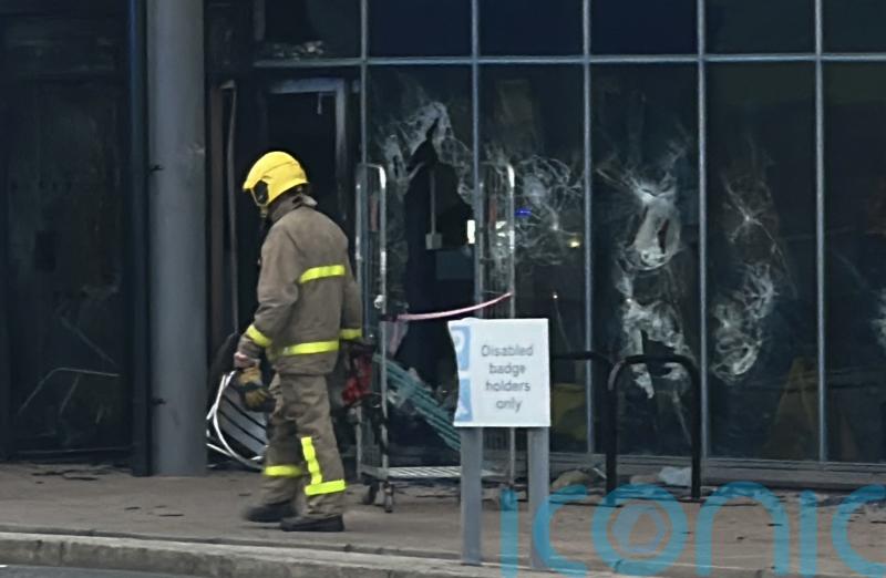 Work continues to repair Larne Leisure Centre after riots
