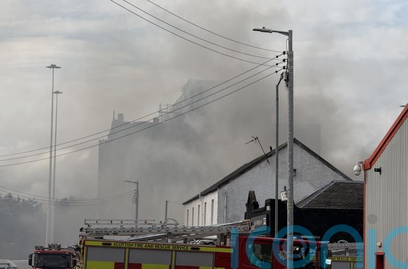 Industrial estate fire treated as deliberate