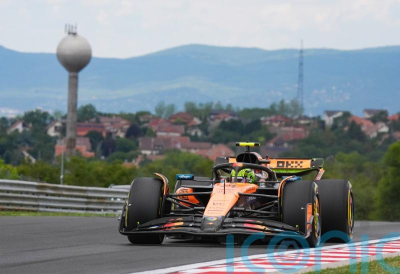 Lando Norris completes practice double at the Hungarian Grand Prix