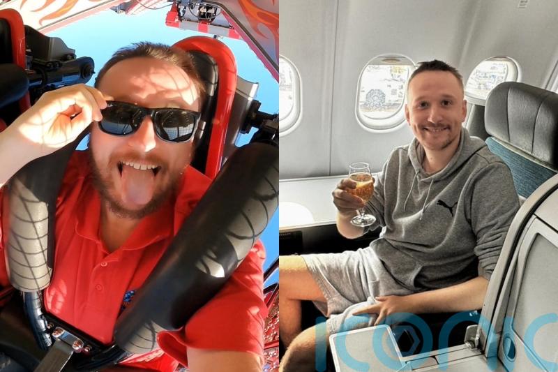 Professional rollercoaster rider tackles 100 rides in a year despite fear of heights – but job will ‘never get boring’