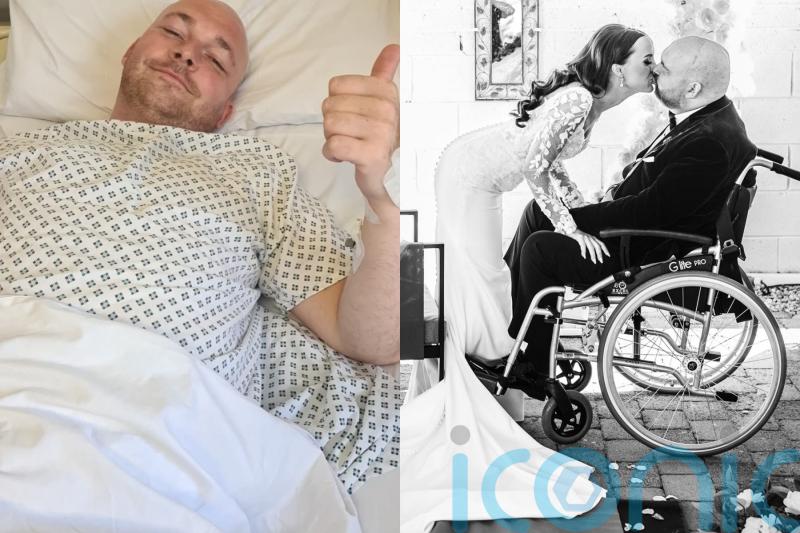 ‘My husband had cancer and died just three days after our wedding – he held on to marry me before going to the angels’