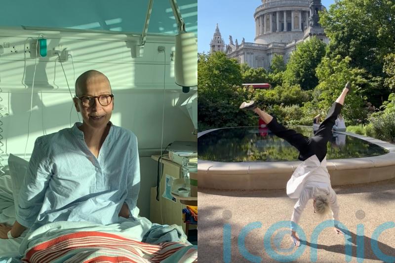Mum with leukaemia told she wouldn’t make it to Christmas without treatment cartwheels every day to celebrate remission