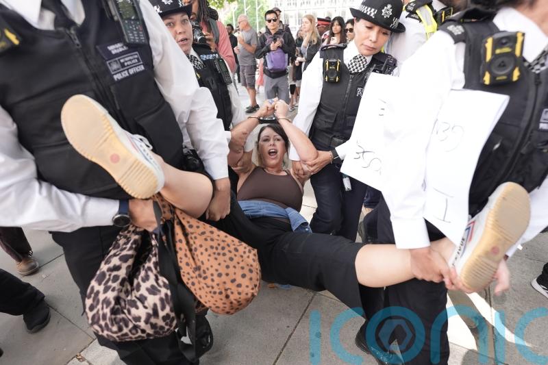 150 arrested at protest against Palestine Action ban