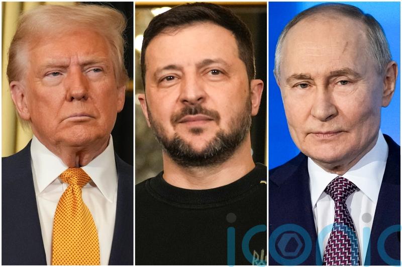 Zelensky thanks European allies for support ahead of Trump-Putin meeting