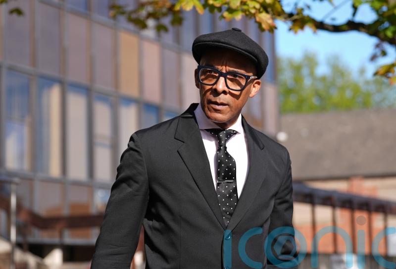 TV presenter Jay Blades appears in court via videolink charged with rape