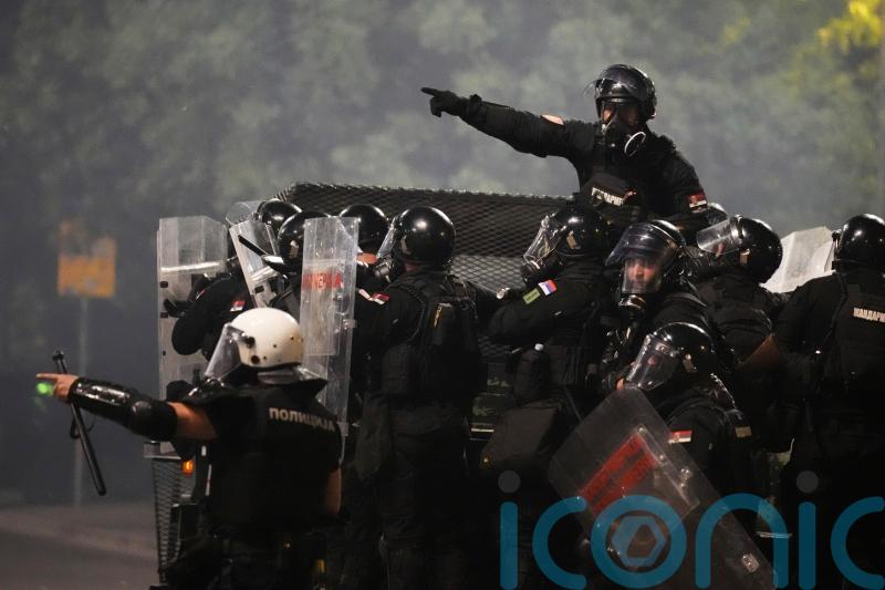 Tensions soar in Serbia as protesters clash with police