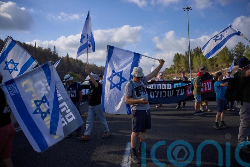 Protesters go on strike in Israel demanding ceasefire and hostage releases