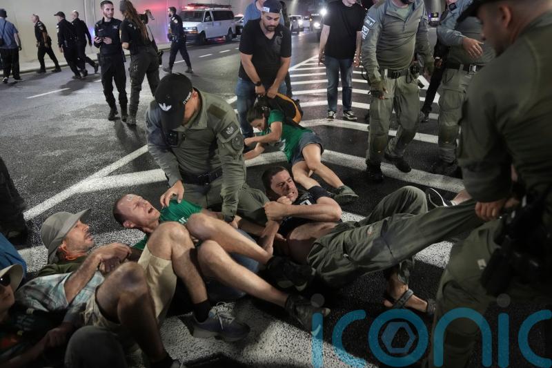 Israel&rsquo;s growing frustration over war in Gaza erupts in nationwide protests