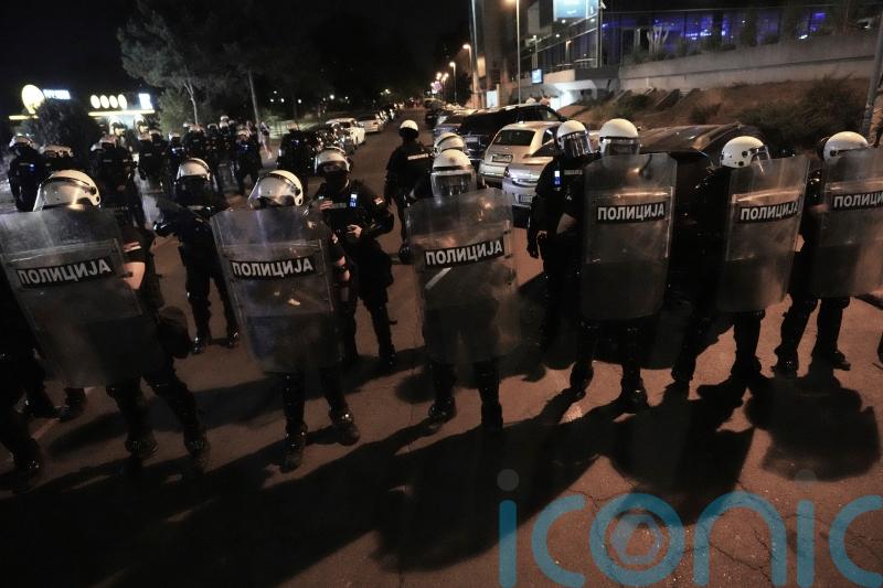 Serbian leader vows tough response to protesters following riots