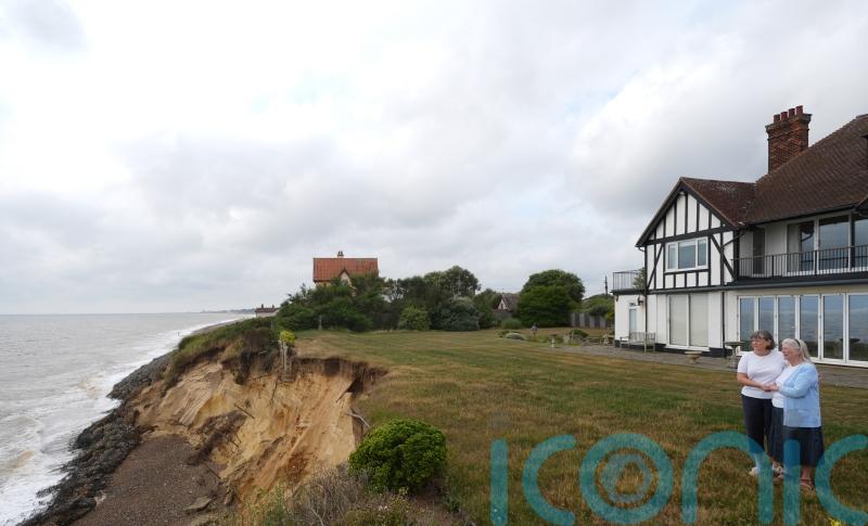 Woman, 88, fears her clifftop home will be lost to the sea if nothing is done