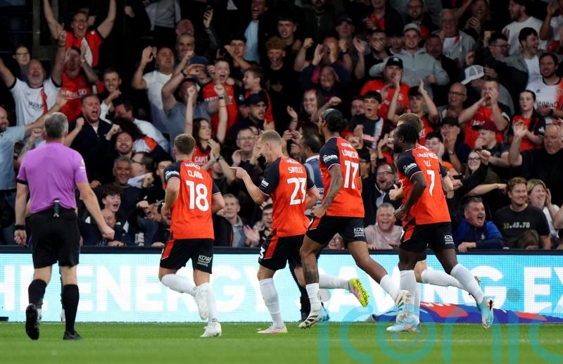 George Saville effort enough as Luton edge Wigan