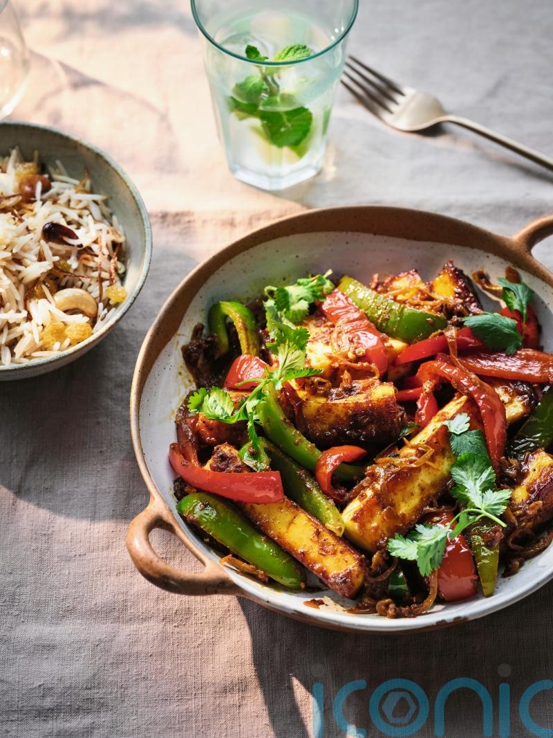 How to make Camellia Panjabi’s stir-fried peppers with paneer