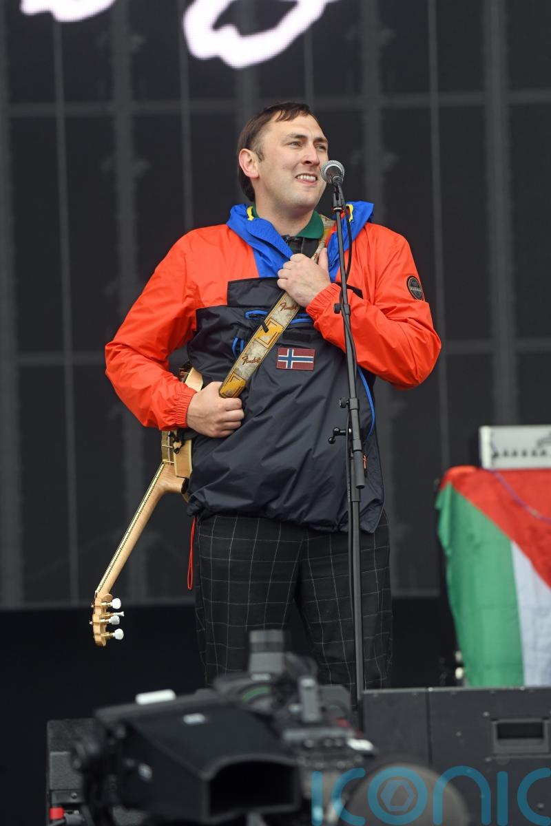 Irish band ‘cut off’ from festival performance for ‘having a Palestinian flag’