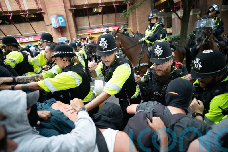 Clashes as asylum protests take place across the UK