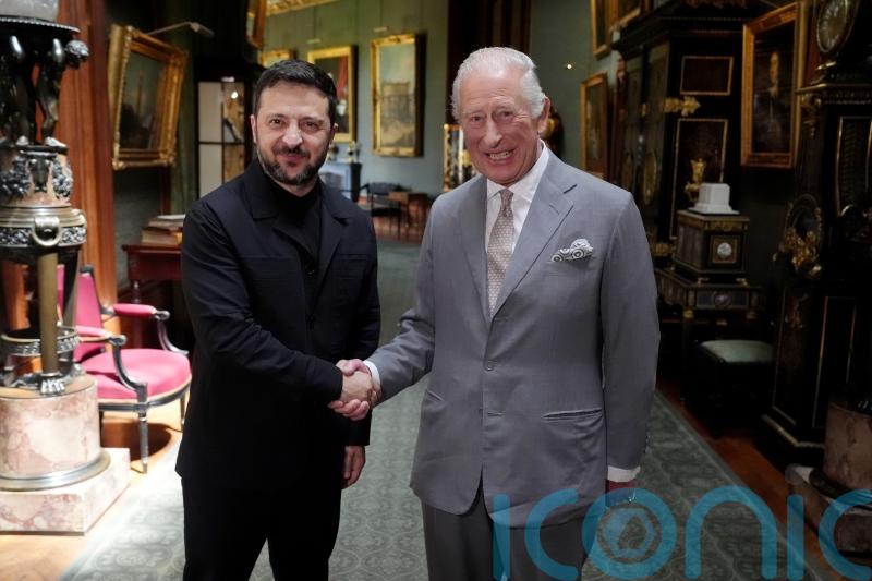 King praises ‘unbreakable courage’ of the Ukrainian people