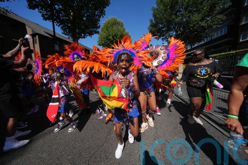 Colourful costumes and music fill streets for Notting Hill Carnival