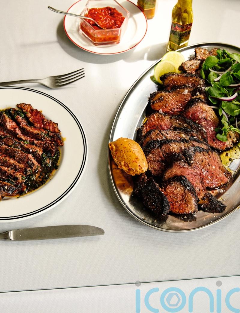 Ixta Belfrage’s quick steaks with coffee and chilli butter recipe