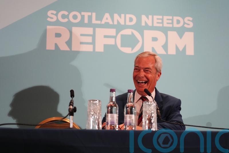 Reform UK gains first MSP as Tory defects to Nigel Farage’s party