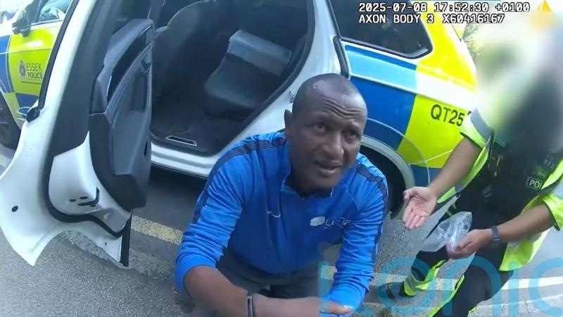 Video of asylum seeker’s tearful arrest is played at his sex assault trial