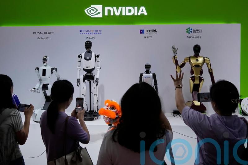 Nvidia’s AI chip sales surge again in latest quarter