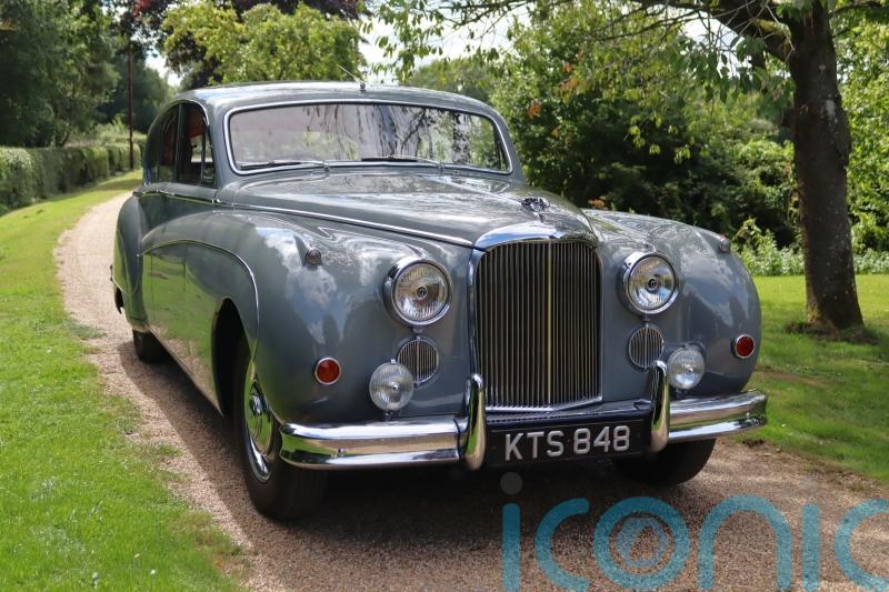 Jaguar MK IX Saloon used for royal wedding set to go under the hammer next month