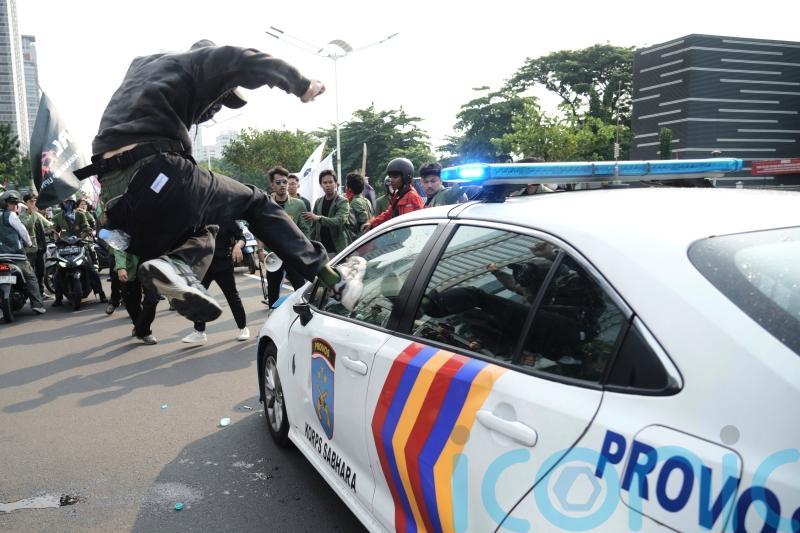Tensions soar across Indonesia as protests against police erupt in cities