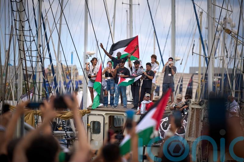 Aid flotilla sets sail from Spain bound for Gaza
