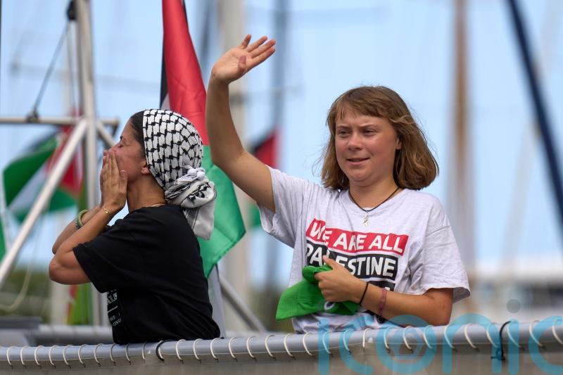 Storm forces flotilla back to Barcelona port, delaying its journey to Gaza