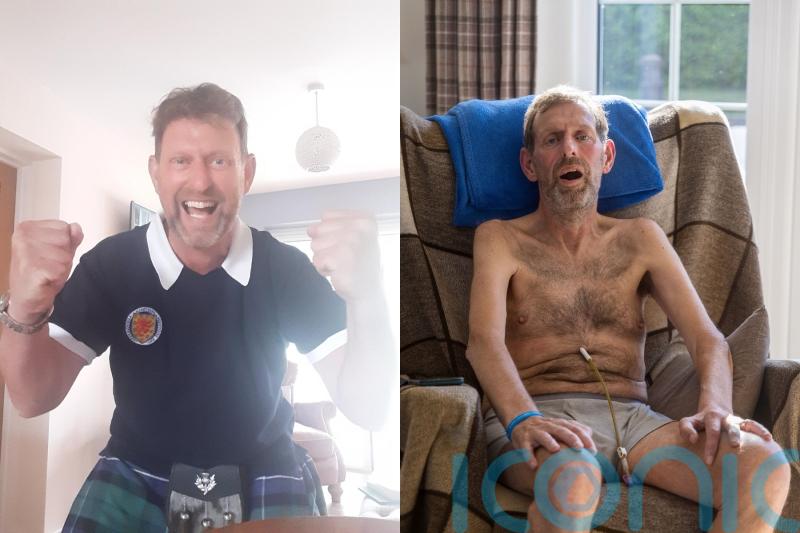 ‘My body is dying day by day’: Dad releases photos to show realities of MND and calls for more research into cure