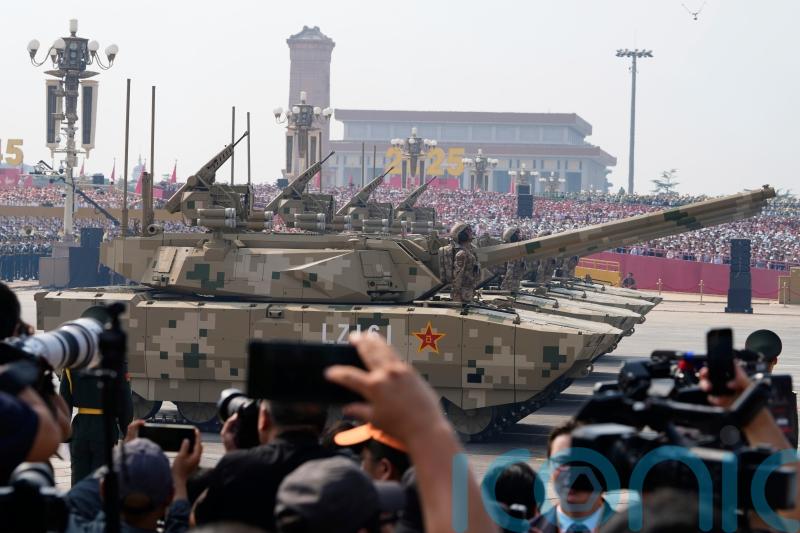 China hosts military parade on 80th anniversary of end of Second World War