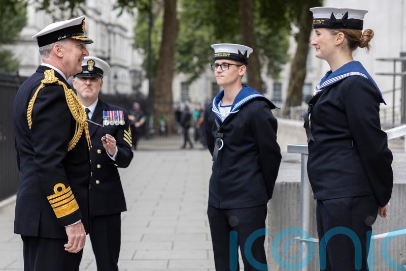 Defence chief bids farewell after 40 years in Royal Navy