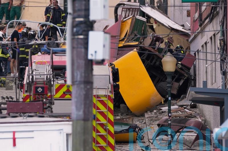 Funicular derails in Lisbon killing 15 people, emergency services say