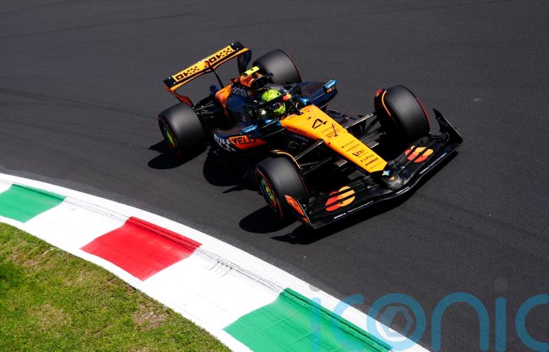 Lando Norris qualifies on front row behind Max Verstappen at Italian Grand Prix