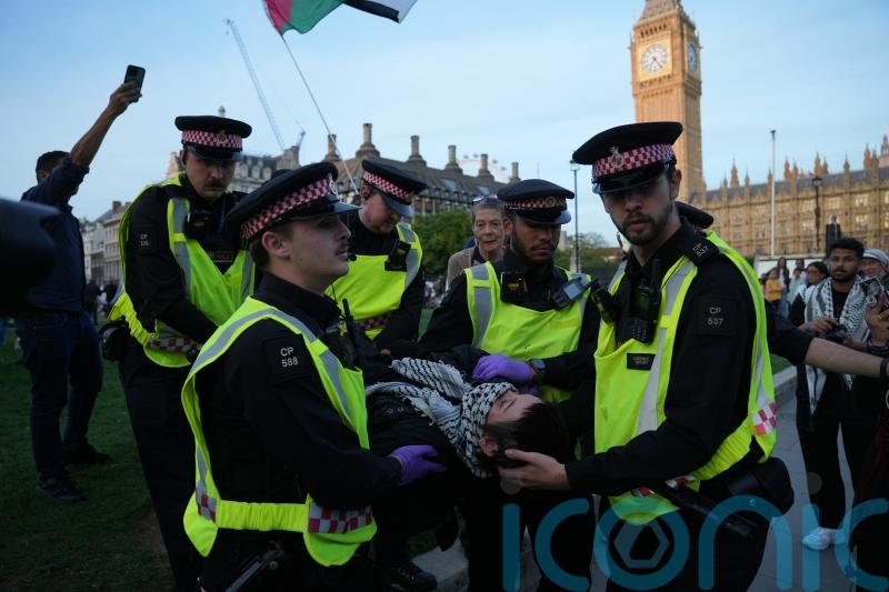 Total of 890 arrests made at central London Palestine Action protest