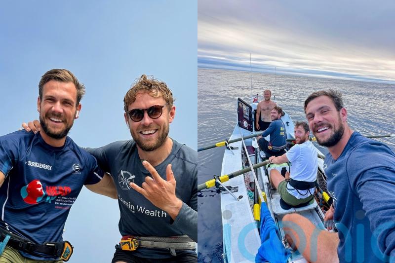 Army veteran who rowed Atlantic for charity says ‘there’s a direct correlation between suffering and donations’