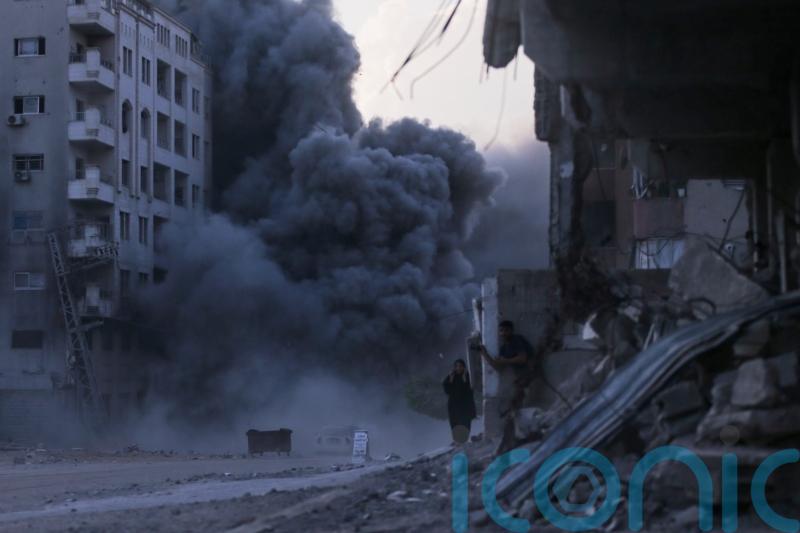 Israel demolishes high-rise building in Gaza City as US advances ceasefire plan