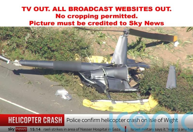 Three victims of helicopter crash died of ‘multiple injuries’, inquest told