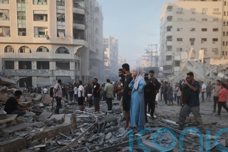 Israel urges full evacuation of Gaza City as high-rise buildings destroyed