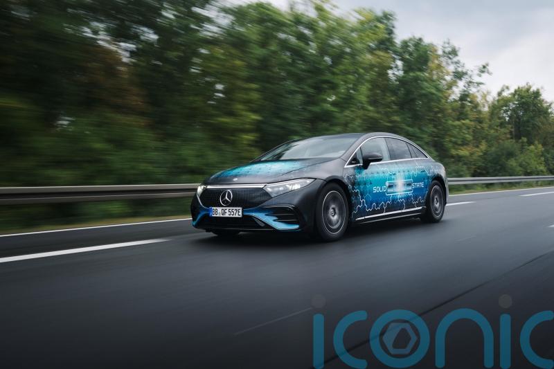 Electric Mercedes EQS completes 748-mile trip on one charge with solid-state battery