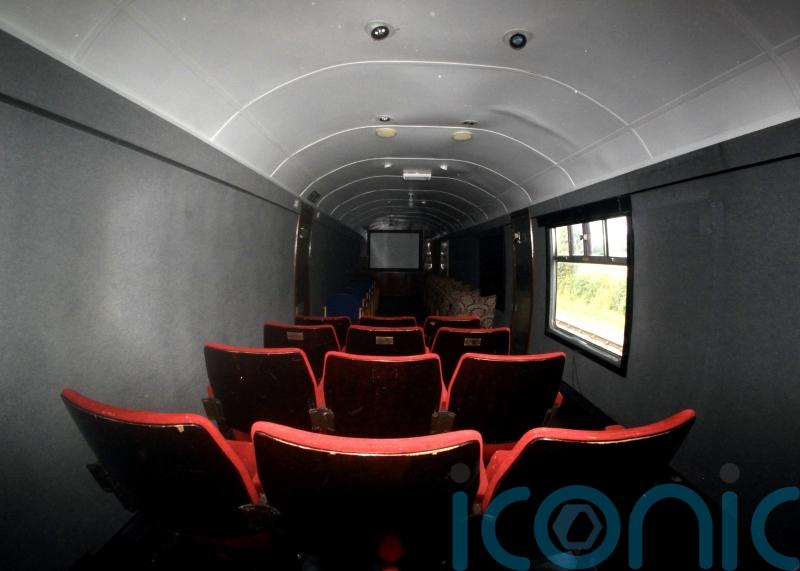 UK’s last cinema carriage restored to screen films again after 37 years