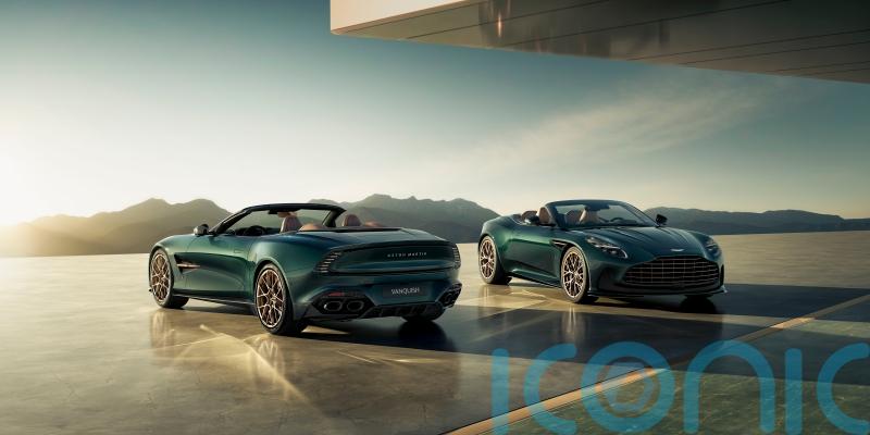 Aston Martin reveals DB12 and Vanquish Volante 60th Anniversary Editions