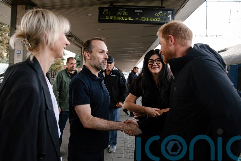 Duke of Sussex makes surprise visit to Ukraine