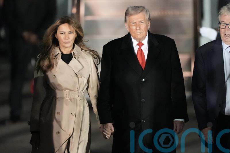 Trump lands in UK for second state visit